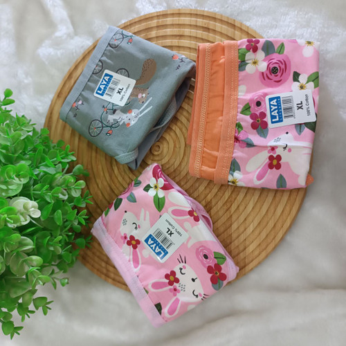 شورت نخی طرح خرگوش لعیا سایز ایکس لارج