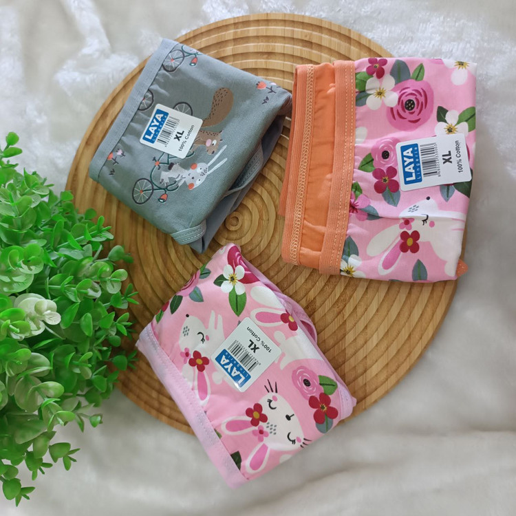 شورت نخی طرح خرگوش لعیا سایز ایکس لارج